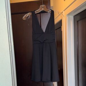 Zara | Dresses | Zara Leather Effect Peplum Ruffle Dress | Poshmark